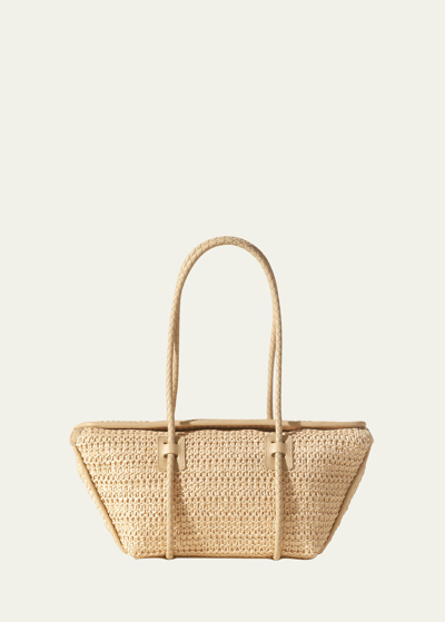 Hereu Forna Raffia Shoulder Bag In Natural