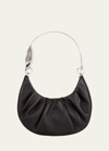 PUPPETS AND PUPPETS SPOON LEATHER HOBO BAG