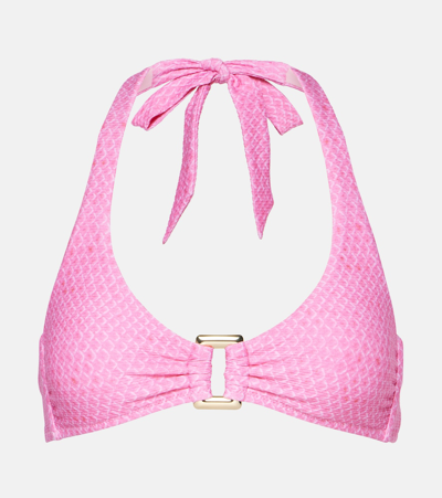 Heidi Klein Bikini-oberteil Guana Island In Pink