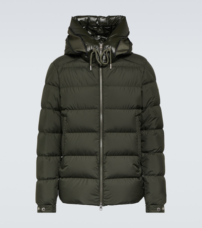 Moncler Cardere Down Jacket In Green