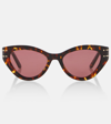 DIOR DIORSIGNATURE B7I CAT-EYE SUNGLASSES