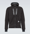 And Wander Alpha Air Jacket In Black
