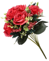 National Tree Company Red Rose Bundle In Red