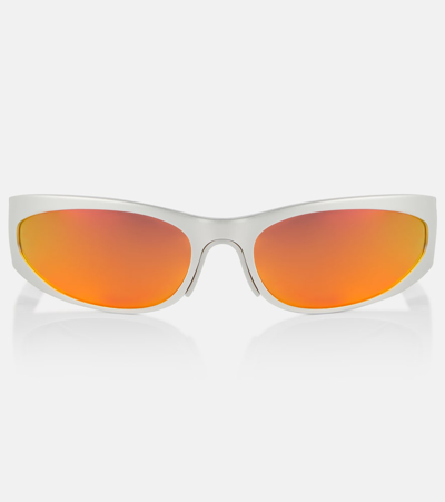 BALENCIAGA REVERSE XPANDER OVAL SUNGLASSES