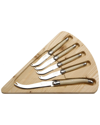 Jean Dubost Laguiole 5pc Cheese Set