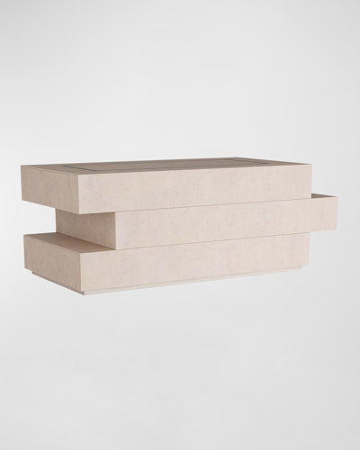 Arteriors Wilkinson Cocktail Table In Neutral