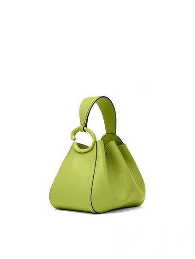 Oscar De La Renta Peridot O Handle Bag