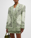 ZIMMERMANN MATCHMAKER LINEN DUSTER JACKET