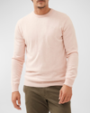 Rodd & Gunn Queenstown Crewneck Sweater In Peach