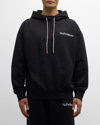 Aries No Problemo Cotton Hoodie In Black