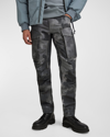 G-STAR RAW MEN'S ROVIC 3D TAPERED CAMO CARGO PANTS