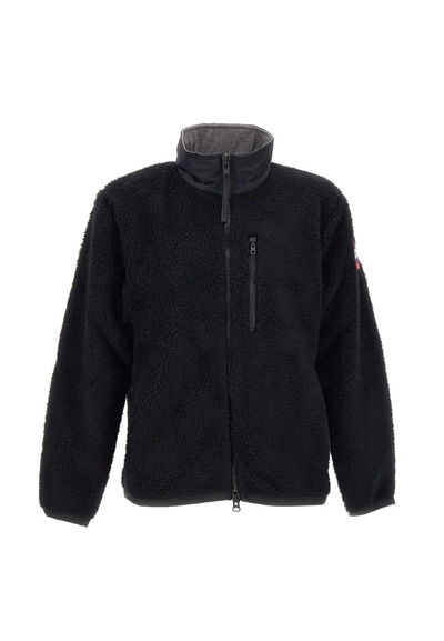 Canada Goose Fleece Jacket "kelowna" In Black