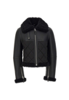 Mackage Tulip Jacket Extra Soft Sheepskin In Black