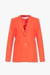 OFF-WHITE OFF-WHITE RED SINGLE-BREASTED BLAZER