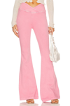 Free People Venice Beach Flare Pants In Pink