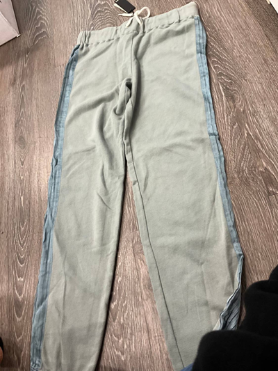Monrow Side Band Sweatpant In Mint Green