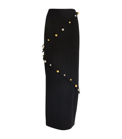 A.w.a.k.e. Octopus Midi Skirt In Black