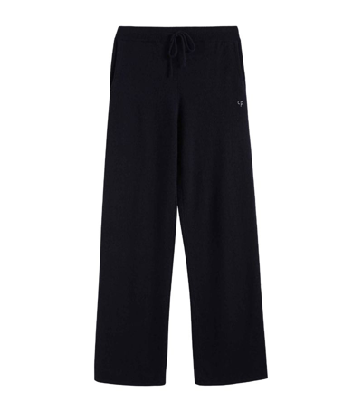 Chinti & Parker Cashmere Track Pants In Blue