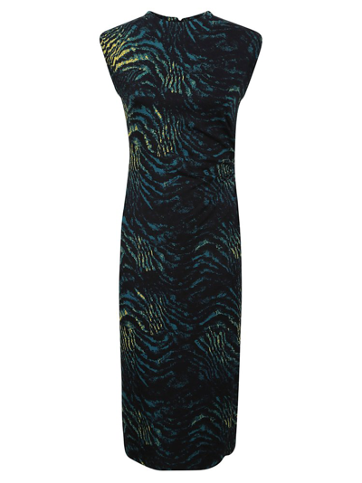 Diane Von Furstenberg Darrius Sleeveless Knit Dress In Multi