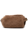 Max Mara Small Teddyrolls Teddy Camel Bag In Brown