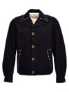 Wales Bonner Delaney Stud-embellished Jacket In Blue