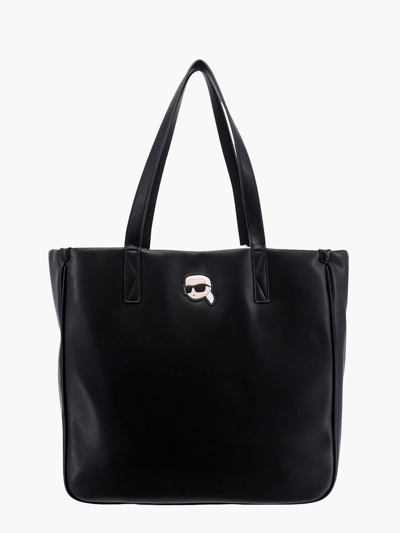 Karl Lagerfeld Shoulder Bag In Black