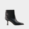 AEYDE KALA ANKLE BOOTS - AEYDE - LEATHER - BLACK