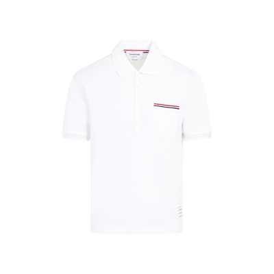 Universal Works Thom Browne Ss Pocket Polo In Corn