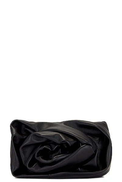 Burberry Rose Clutch In Black