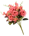National Tree Company Pink Rose Bundle In Pink