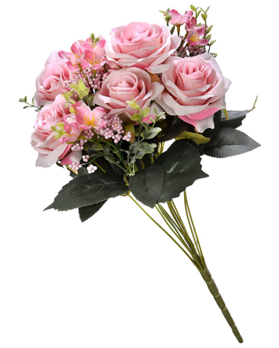 National Tree Company Pink Rose Bundle