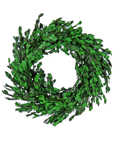 National Tree Company 18in Spring Boxwood Wreath In Green