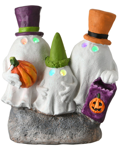 National Tree Company 15 Colorful Hats Ghost Trio With Led Light In White