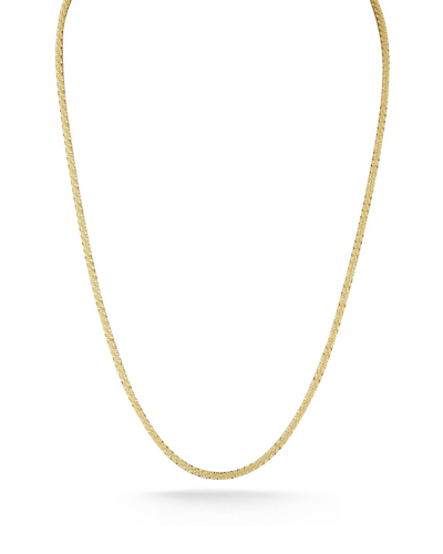 Glaze Jewelry 14k Over Silver Chain Necklace