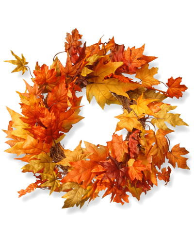 National Tree Company National Tree Maple Leaf Wreath