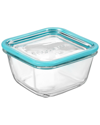 BORMIOLI ROCCO BORMIOLI ROCCO SET OF 12 FRIGOVERRE FUTURE 26.25OZ FOOD STORAGE CONTAINERS