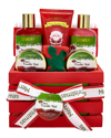 Lovery Bath And Body Christmas Gift Cherry Twinkle Bell Home Spa Set
