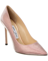 JIMMY CHOO JIMMY CHOO ROMY 100 GLITTER PUMP