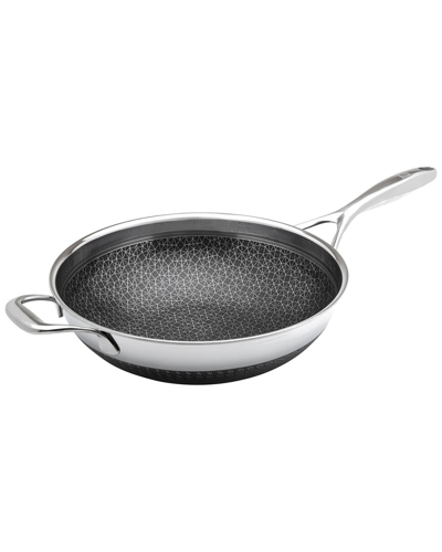 Livwell Diamondclad 12in Hybrid Nonstick Stainless Steel Wok Pan