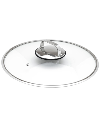 Livwell Diamondclad 14in Tempered Glass Lid With Silicone Rim