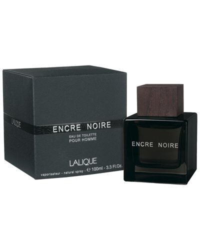 Lalique Men's Encre Noire 3.3oz Eau De Toilette Spray In Multicolor