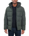 MICHAEL KORS MEN'S QUILTED HOODED PUFFER JACKET