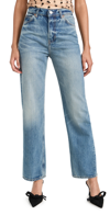 REFORMATION ABBY HIGH RISE STRAIGHT JEANS GALWAY