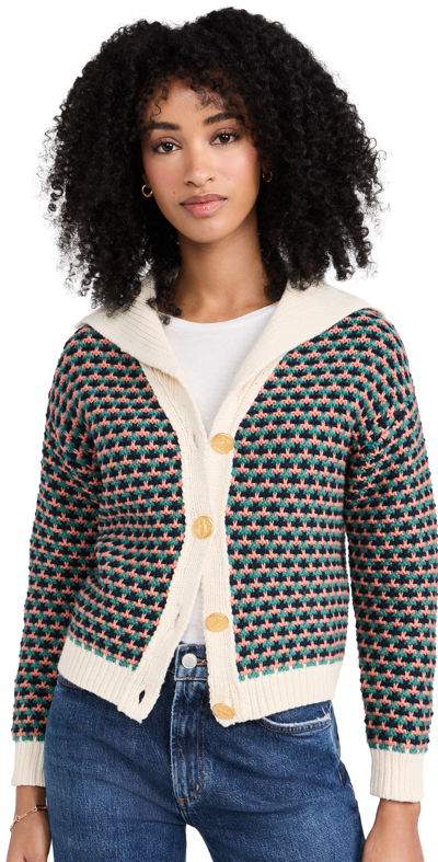 Birds Of Paradis Savannah Cardigan In Balsam