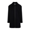 Jil Sander Man Coat Black Size 46 Wool In Black