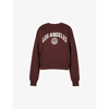 GOOD AMERICAN LOS ANGELES RELAXED-FIT COTTON-BLEND SWEATSHIRT