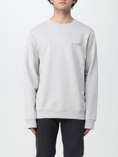 Apc Sweatshirt A.p.c. Herren Farbe Grau In Grey