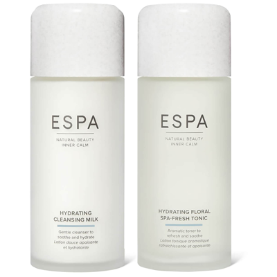 Espa Hydrating Cleanse And Tone Duo (worth £50.00) In White