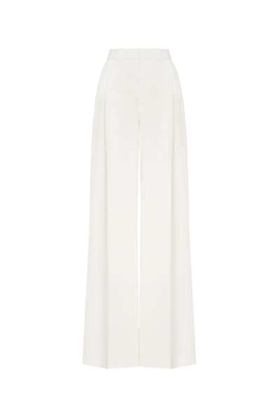 Milla High-rise White Suit Trousers, Xo Xo