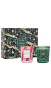 Voluspa Light Up The Holidays Set In N,a